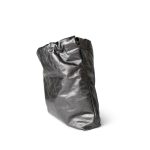 22A Metallic Dark Grey Medium 22 Calfskin Quilted Hobo Bag Antique Gold Hardware - Image 8