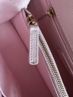 22P Light Pink Caviar Quilted Coco Handle Medium LGHW - Image 4