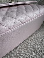 22P Light Pink Caviar Quilted Coco Handle Medium LGHW - Image 5