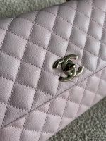 22P Light Pink Caviar Quilted Coco Handle Medium LGHW - Image 12