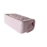 22P Light Pink Mini Top Handle Lambskin Quilted Light Gold Hardware - Image 9