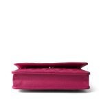 22P Pink Caviar Quilted Wallet on Chain Light Gold Hardware - Image 15