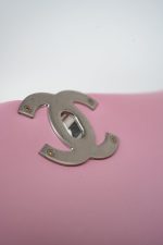 22S Pink Lambskin Quilted 19 Small Reverse Mixed Hardware - Image 20