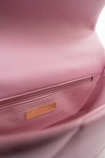 22S Pink Lambskin Quilted 19 Small Reverse Mixed Hardware - Image 18