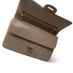 15P Beige Crumpled Calfskin Quilted Reissue 2.55 Flap 227 Aged Gold Hardware - Image 8