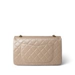 15P Beige Crumpled Calfskin Quilted Reissue 2.55 Flap 227 Aged Gold Hardware - Image 3