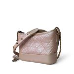 19S Pearly Beige Aged Calfksin Quilted Gabrielle Bag - Image 4