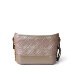 19S Pearly Beige Aged Calfksin Quilted Gabrielle Bag - Image 8