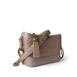19S Pearly Beige Aged Calfksin Quilted Gabrielle Bag - Image 9
