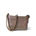 19S Pearly Beige Aged Calfksin Quilted Gabrielle Bag - Image 6