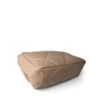 21S Dark Beige Lambskin Quilted 19 Flap Medium/Large - Image 10
