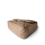 21S Dark Beige Lambskin Quilted 19 Flap Medium/Large - Image 7