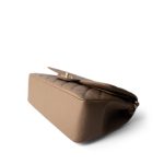22A Dark Beige Caviar Quilted Jumbo Classic Flap Light Gold Hardware - Image 6