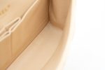 Beige Clair Caviar Quilted Classic Flap Medium Gold Hardware - Image 4
