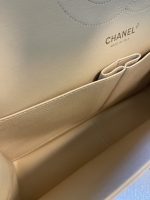 Beige Clair Caviar Quilted Jumbo Classic Flap LGHW - Image 10