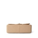 Beige Clair Caviar Quilted Jumbo Classic Flap Gold Hardware - Image 10