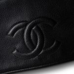 12P Caviar Large Timeless CC Flap Black - Image 10