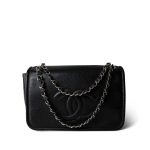 12P Caviar Large Timeless CC Flap Black - Image 8