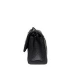18C Black Glittery Caviar Quilted Mini Rectangular Flap - Image 6