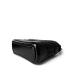 19B So Black Aged Calfskin Chevron Small Hobo Gabrielle Bag - Image 9