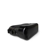 19B So Black Aged Calfskin Chevron Small Hobo Gabrielle Bag - Image 10
