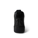 19B So Black Aged Calfskin Chevron Small Hobo Gabrielle Bag - Image 4