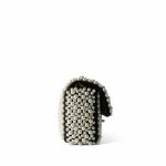 19S Pearl On Flap Mini Rectangular Bag Light Gold Hardware - Image 7