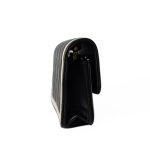23B Black / Beige O Phone Holder w/ Chain Flap Light Gold Hardware - Image 4