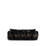 23B Black Multicolor Reversible Sequins Single Flap Bag - Image 13