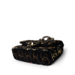 23B Black Multicolor Reversible Sequins Single Flap Bag - Image 6