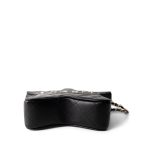 24C Black Lambskin Quilted Star Bag Light Gold Hardware - Image 4