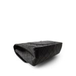 Black Aged Calfskin Quilted 2.55 Reissue 226 Medium Antique Gold Hardware - Image 15