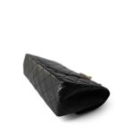 Black Aged Calfskin Quilted 2.55 Reissue 226 Medium Antique Gold Hardware - Image 11