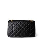Black Aged Calfskin Quilted 2.55 Reissue 226 Medium Antique Gold Hardware - Image 7
