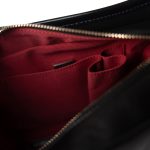 Black Aged Calfskin Quilted Gabrielle Hobo Bag Small Mixed Hardware - Image 11