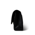 Black Caviar Quilted Classic Flap Medium Gold Hardware - Image 3