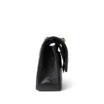 Black Caviar Quilted Classic Flap Small Gold Hardware - Image 8