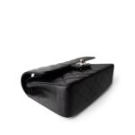 Black Caviar Quilted Classic Flap Small Silver Hardware - Image 8