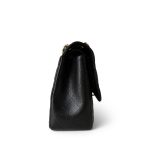 Black Caviar Quilted Jumbo Classic Flap Gold Hardware - Image 9
