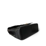 Black Caviar Quilted Jumbo Classic Flap Gold Hardware - Image 5