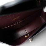 Black Caviar Quilted Jumbo Classic Flap Gold Hardware - Image 10
