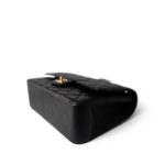 Black Caviar Quilted Jumbo Classic Flap Gold Hardware - Image 12