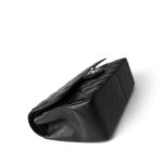 Black Caviar Quilted Jumbo Classic Flap Silver Hardware - Image 5