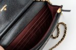 Black Caviar Quilted Wallet on Chain (WOC) GHW - Image 3