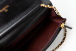 Black Caviar Quilted Wallet on Chain (WOC) GHW - Image 4