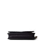 Black Caviar Quilted Wallet on Chain WOC Gold Hardware - Image 6