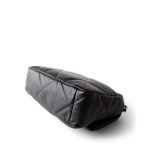 Black Lambskin Quilted 19 Flap Medium/Large Mixed Hardware - Image 10