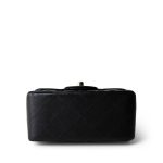 Black Lambskin Quilted Mini Square Flap Light Gold Hardware - Image 6