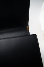 Black Lambskin Quilted New Medium Boy Bag Aged Gold Hardware - Image 2