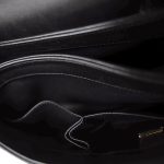 Black Lambskin Quilted Trendy CC Small Light Gold Hardware - Image 15